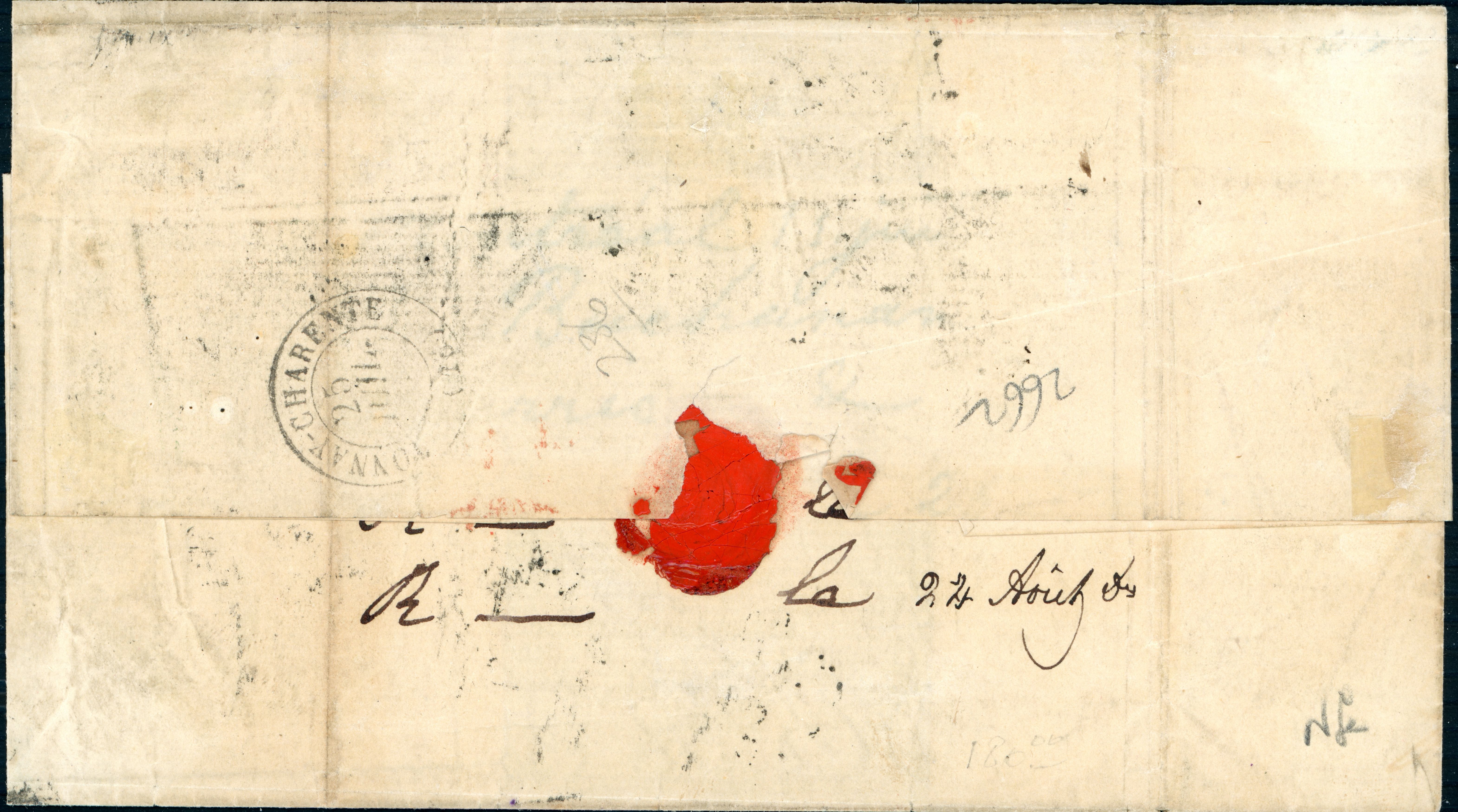 10 Montreal to France charente tonnay recd mark july 25.jpg