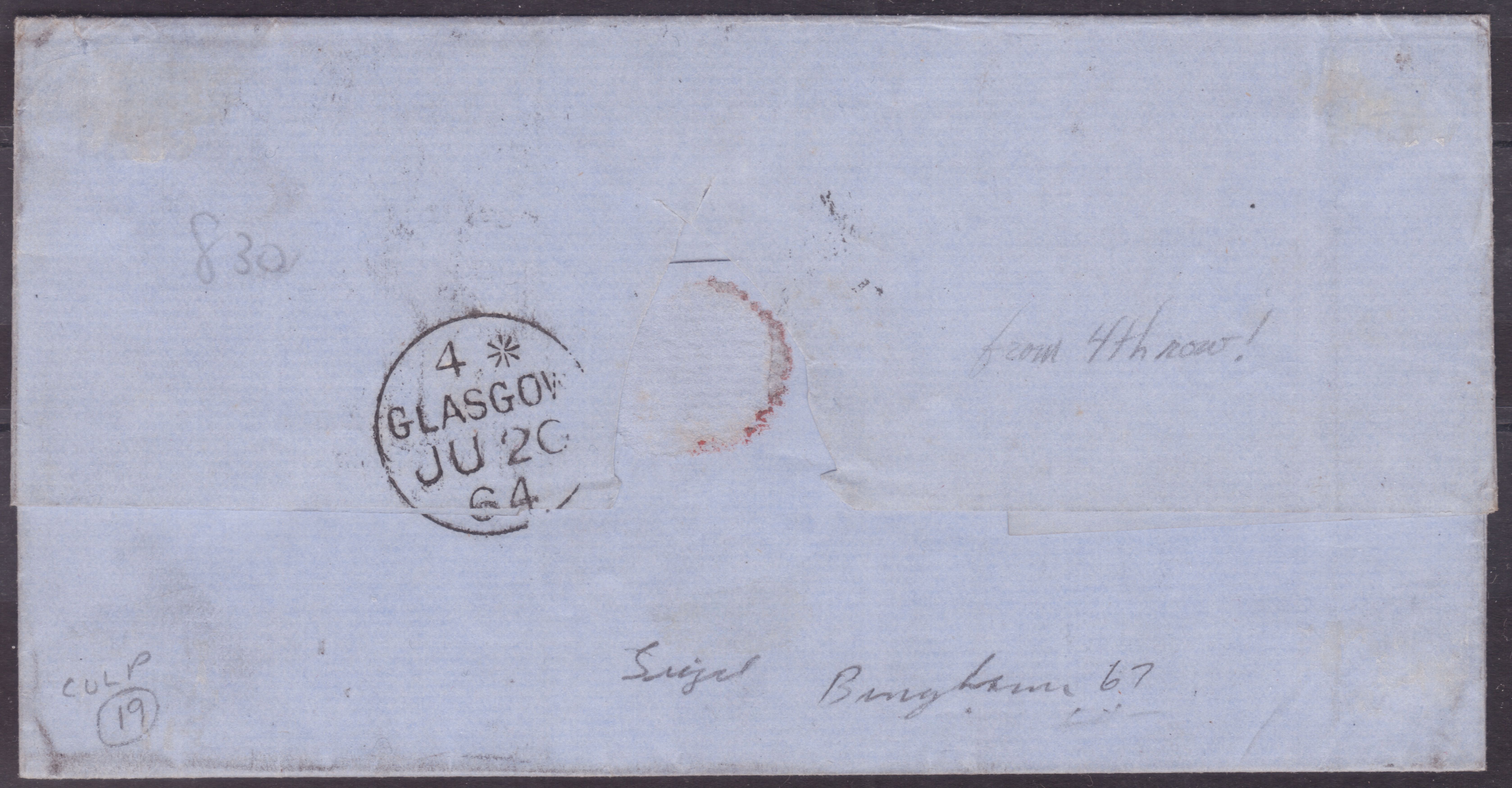 03 Toronto to Glasgow Back Cunard line pos 34 Jul 64.jpg